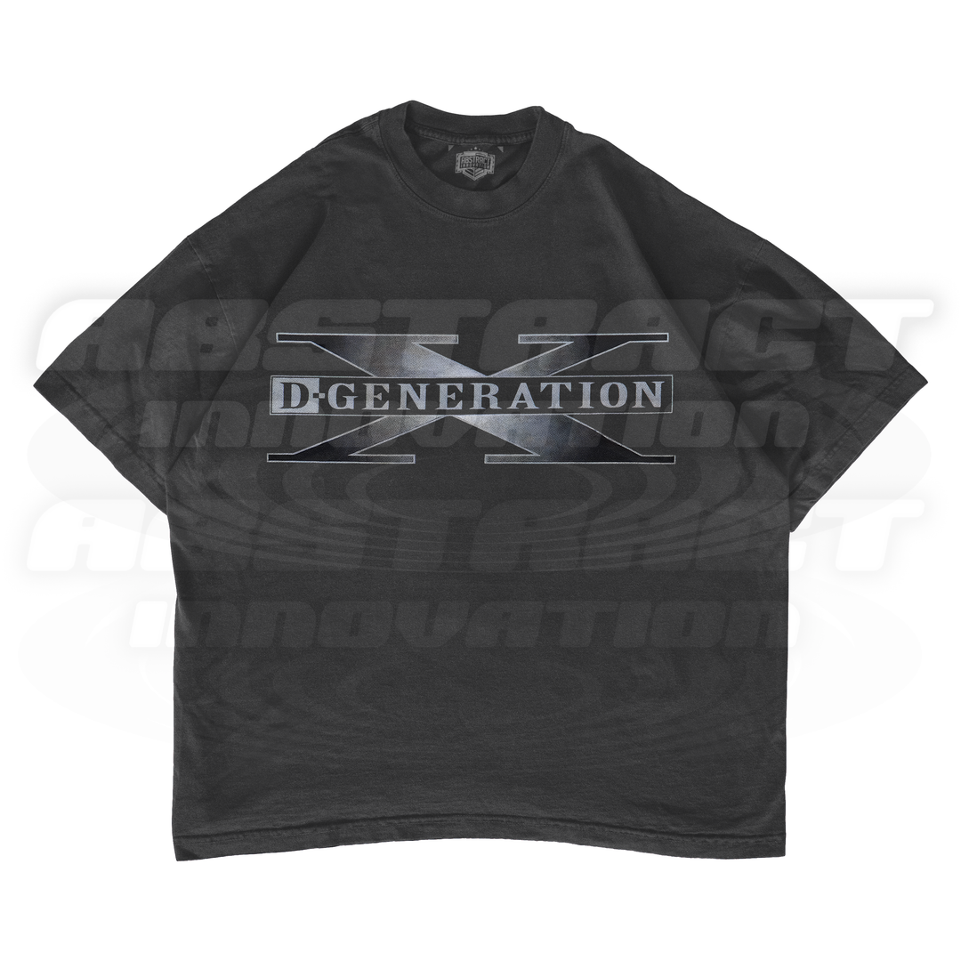 THE DX 3 TEE (VINTAGE BLACK - ONE SIDED)
