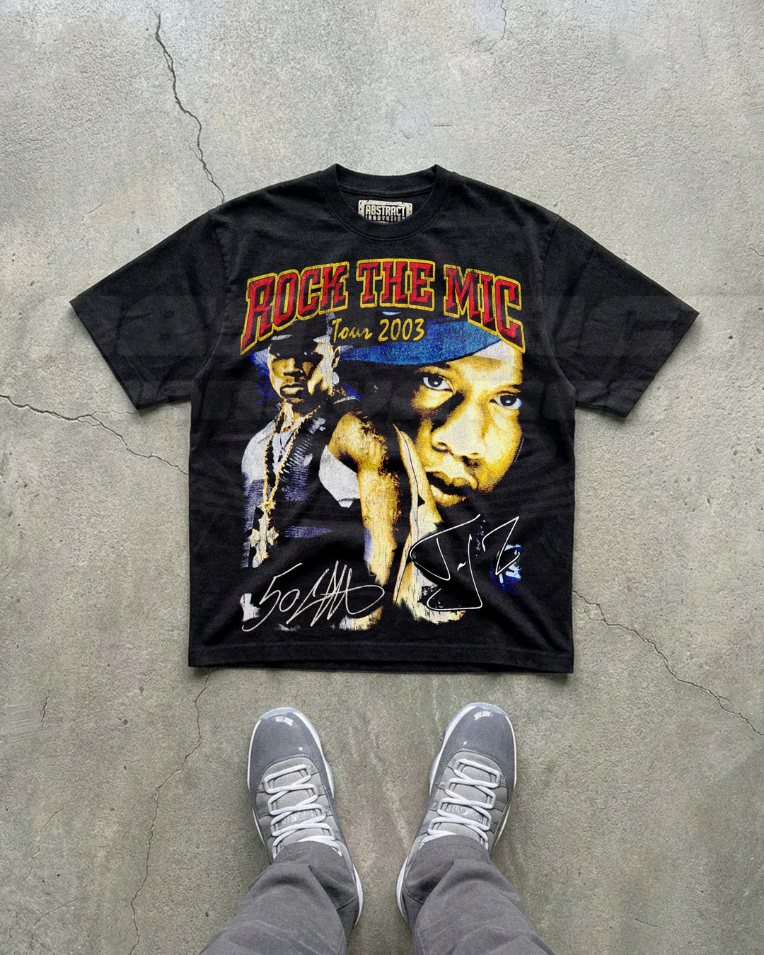THE ROCK THE MIC TOUR 2003 TEE