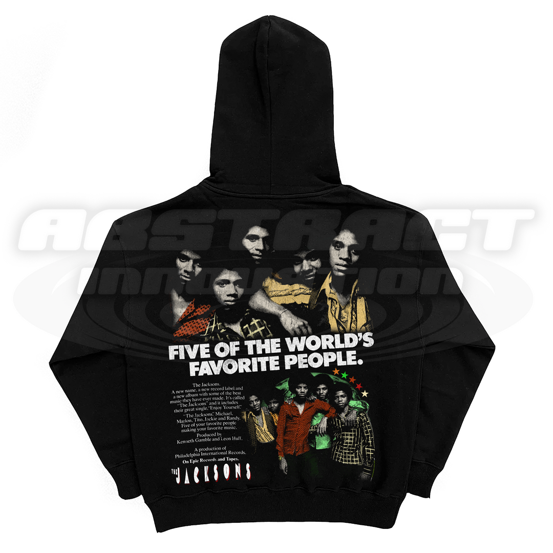 THE JACKSONS 1976 HOODIE