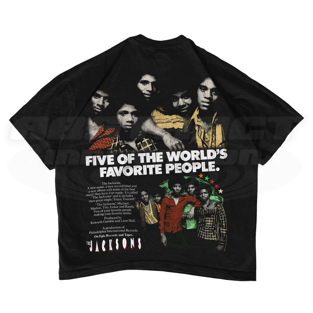 THE JACKSONS 1976 TEE