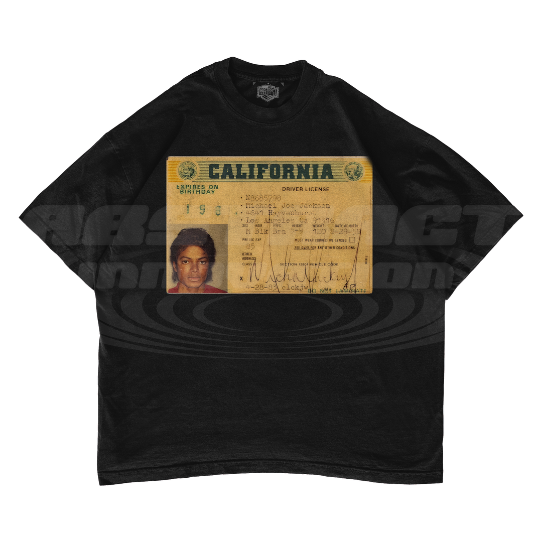 THE MJ DRIVERS LICENSE TEE