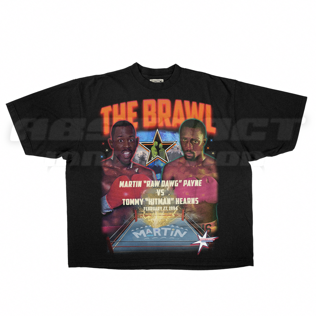 THE BRAWL TEE - ORANGE *PREMIUM*