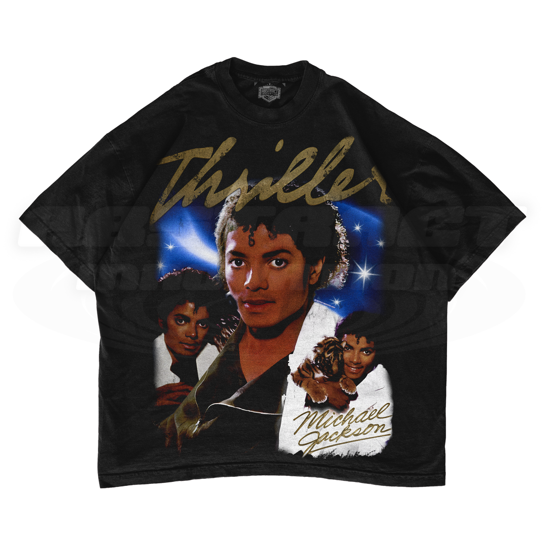 THE THRILLER 3 TEE (B.J. BACK PRINT)