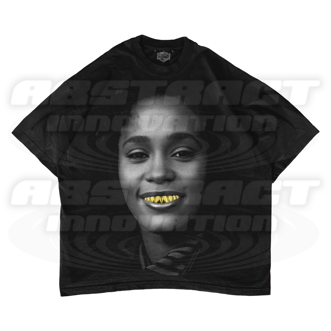 THE WHITNEY TEE (BLACK GOLD)